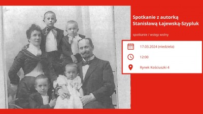 Spotkanie z&nbsp;autorką Stanisławą Łajewską-Szypluk